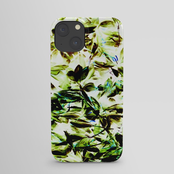green floral fairy bed iPhone Case