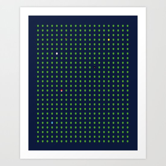 The Angry Capsules Art Print