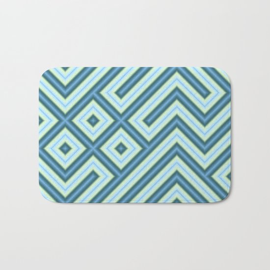 Square Truchets in MWY 01 Bath Mat