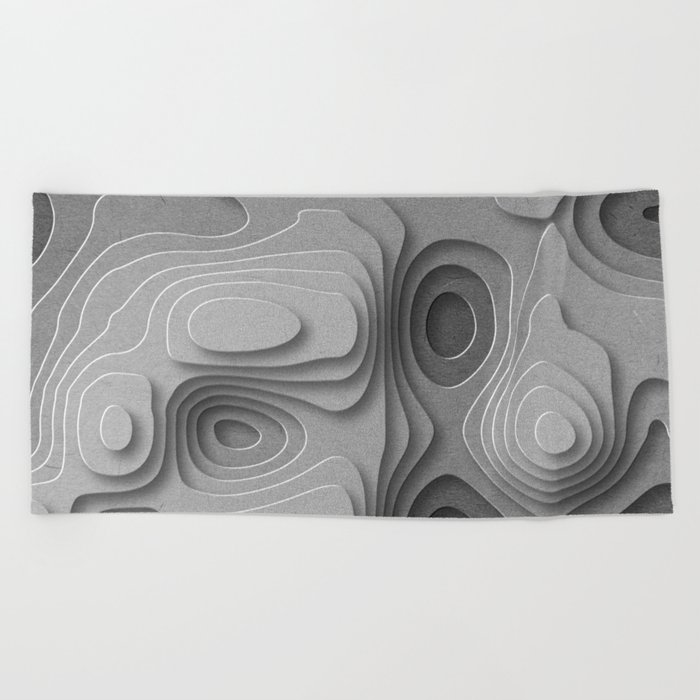 Abstract Pattern Beach Towel
