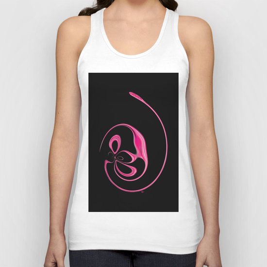 Playing with Bubblegum Unisex Tank Top