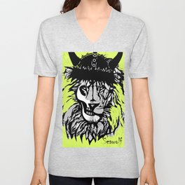 Seawolf Lion V Neck T Shirt