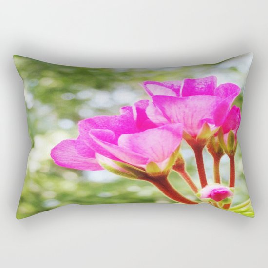 Pink FlOWERS Rectangular Pillow