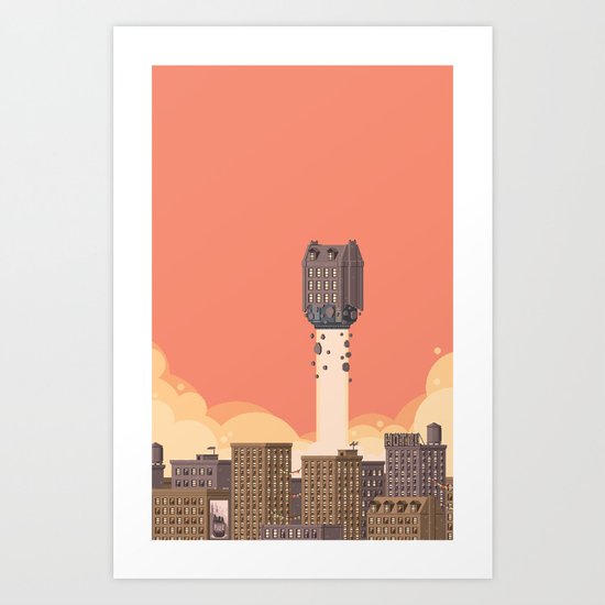 Bye Bye Art Print