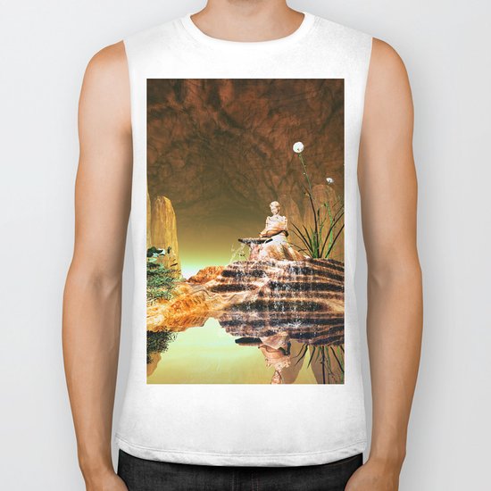 The mysterious underwater cave Biker Tank