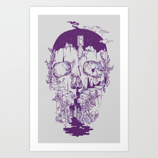Inside My Head 2.0 Art Print