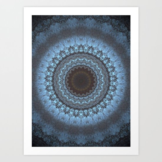 Bohemian Blue Art Print