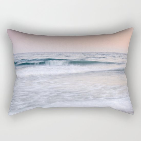 "Pink sunset". Summer dreams.... Rectangular Pillow