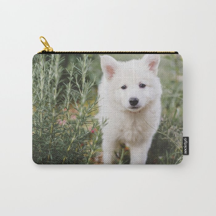 Brisa #2 - Dog Berger Blanc Suisse Carry-All Pouch