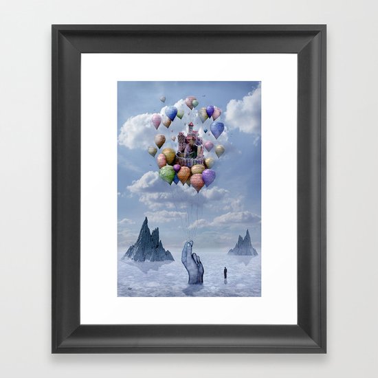 Sweet Castle Framed Art Print