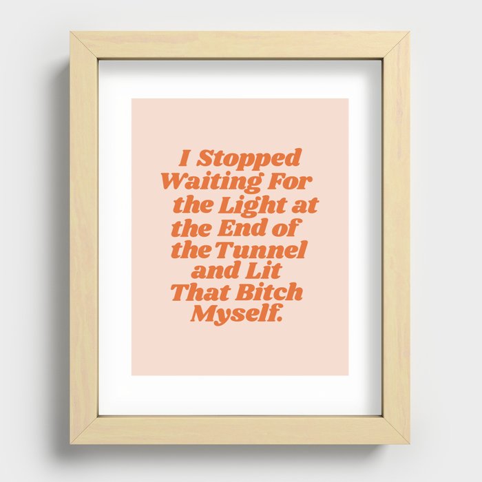Recessed Framed Print