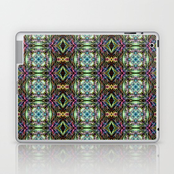 Liquid Light Series 80 ~ Rainbow Abstract Fractal Pattern Laptop & iPad Skin
