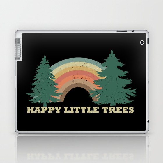 Happy Little Trees Laptop & iPad Skin