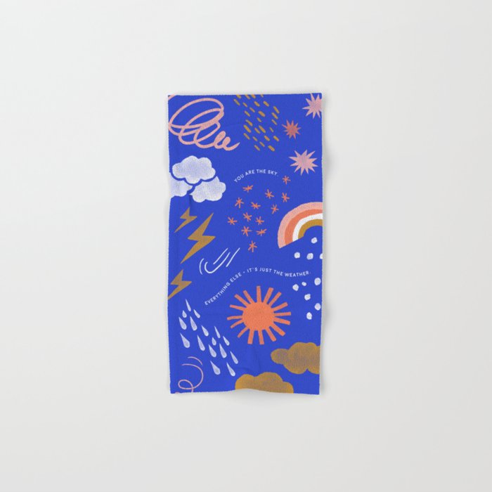 You Are The Sky Quote Hand & Bath Towel