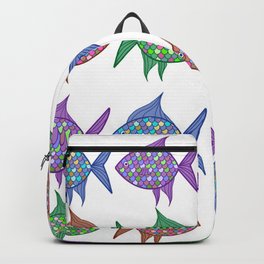 School of Fish Pattern 2 Backpack