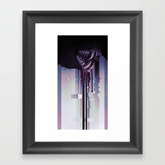 Tooth Ache Framed Art Print