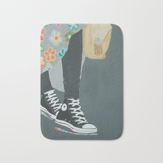 70's Vibe Bath Mat