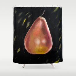 Lone Pear Shower Curtain