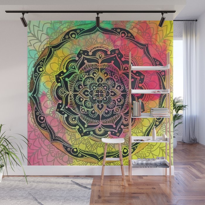 Indian mandala top wall art