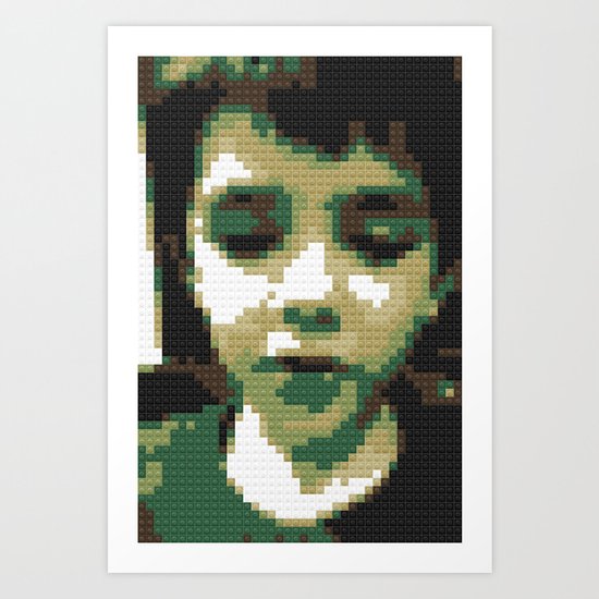 lego Zaine Art Print