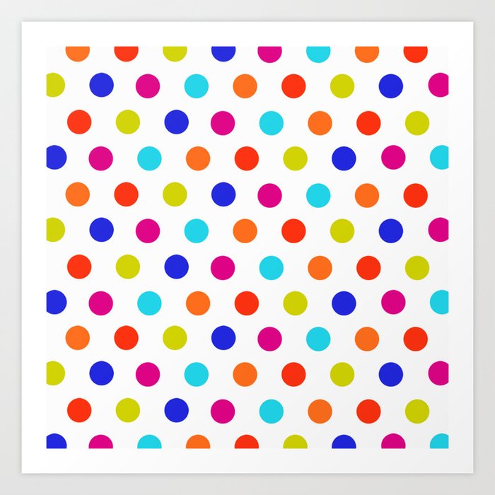 Simply Dots 2 Art Print