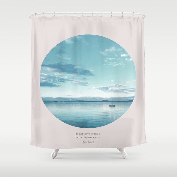 Be yourself Shower Curtain