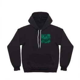 Malachite Texture 01 Hoody | Strata, Agate, Texture, Veins, Abstract, Ink, Malachite, Geode, Mineral, Marble 