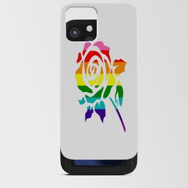 RainBow rose  iPhone Card Case