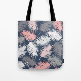 Palm Leaves Feather Tote Bag