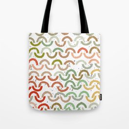 Neutral-toned brushstrokes arches Tote Bag