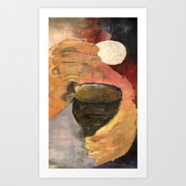 Behold Art Print