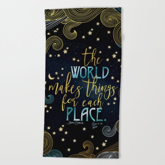 Rebel Of The Sands - For Each Place Beach Towel