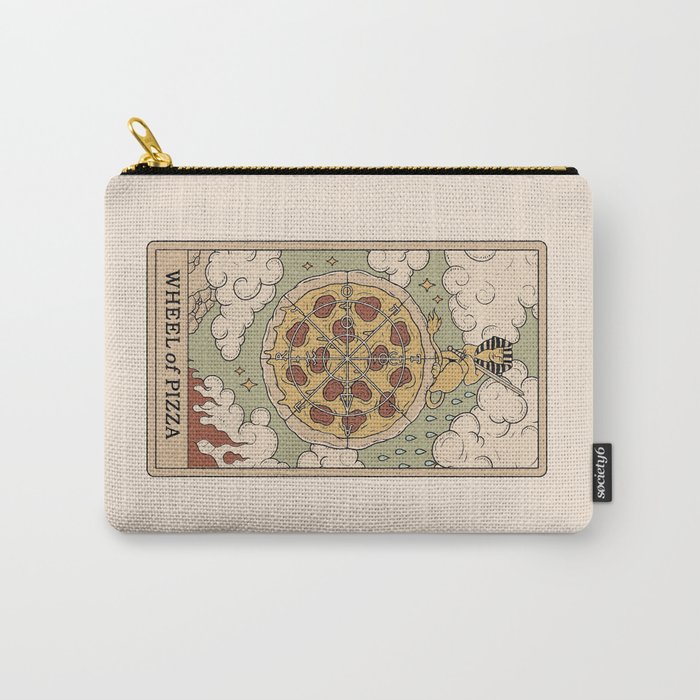 Wheel of Pizza Carry-All Pouch