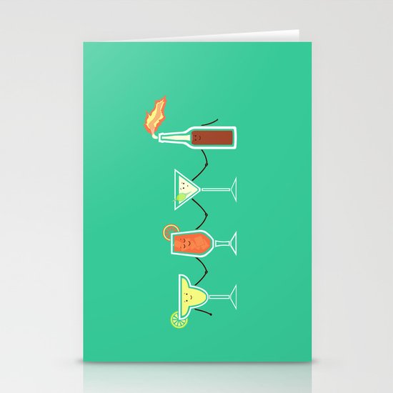 Cocktails! Stationery Cards