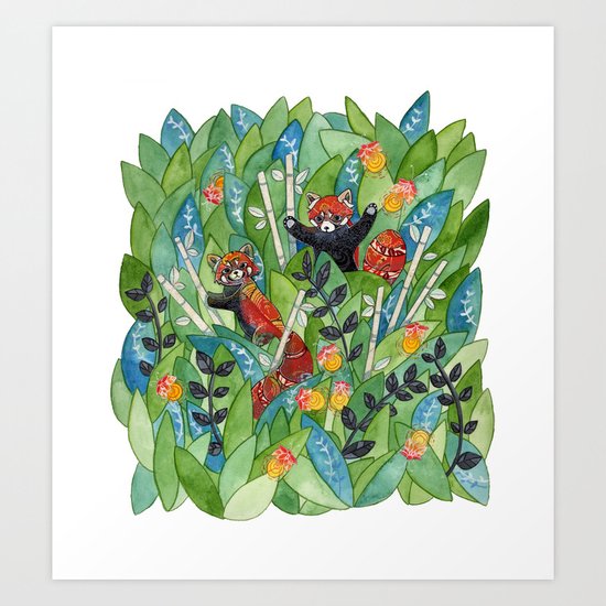 Red Panda Art Print