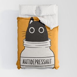 Antidepressant Cat Comforter