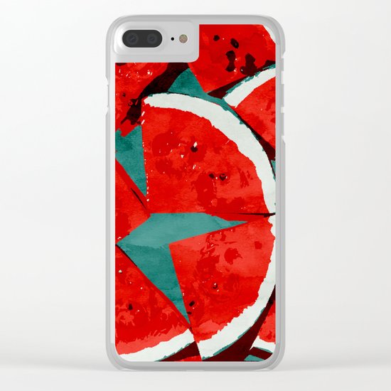 Melon, fruit Clear iPhone Case