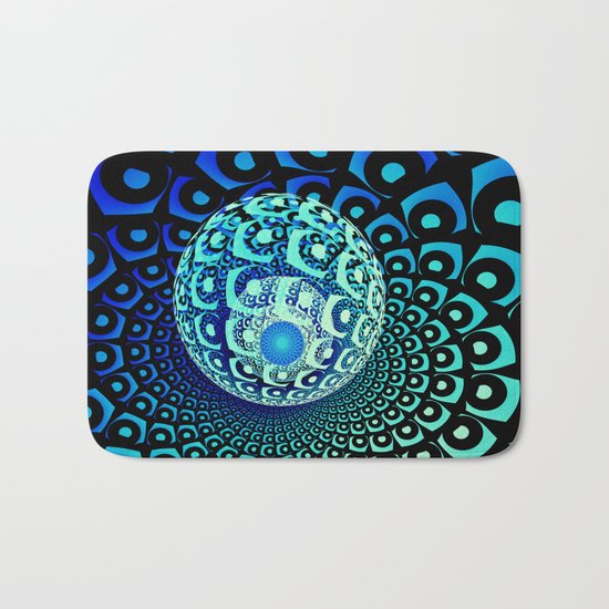 Moon dance Bath Mat