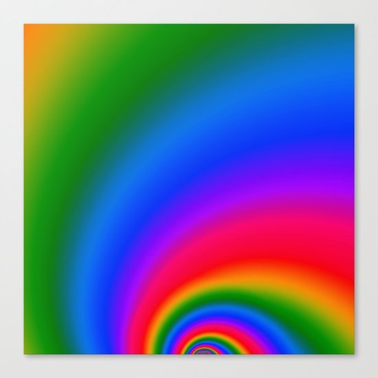 Magic Rainbow Canvas Print