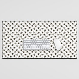 Honey Bee Pattern No. 3 | Bees | Bee Patterns | Save the Bees | Honey Bees |  Desk Mat
