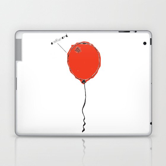 Awkward Balloon Laptop & iPad Skin