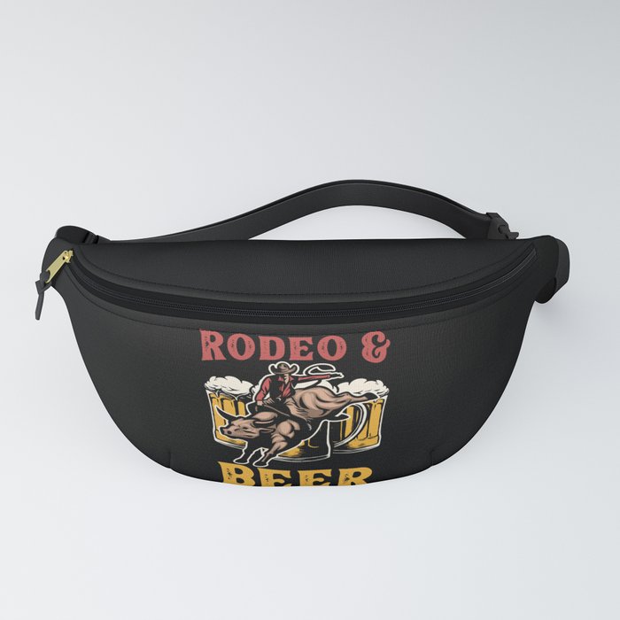 Rodeo and Beer Fanny Pack