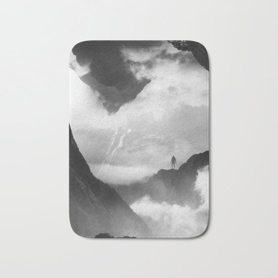These mountains are mine of clouds Bath Mat