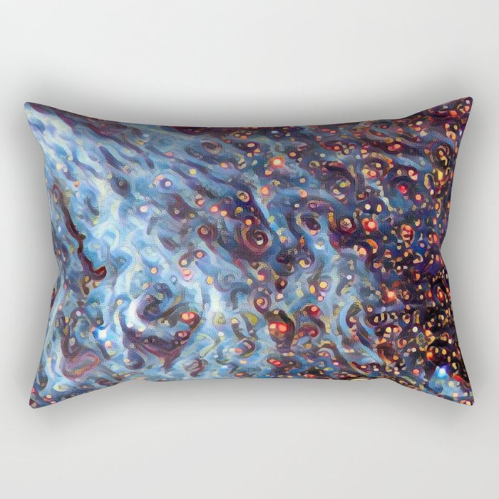 Painted Large Magellanic Cloud Rectangular Pillow