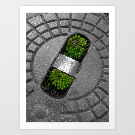 little green Art Print