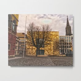 Architecture in Ulm Metal Print