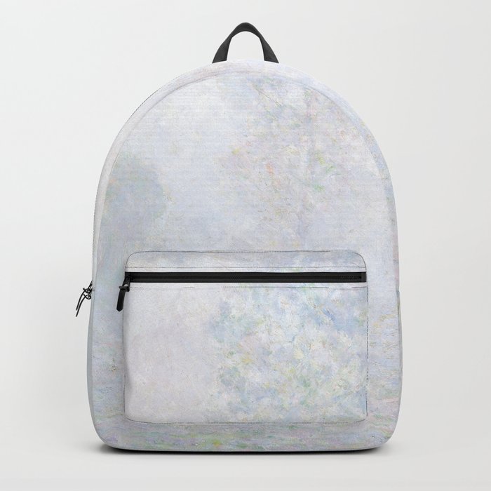 Morning Haze by Claude Monet Backpack