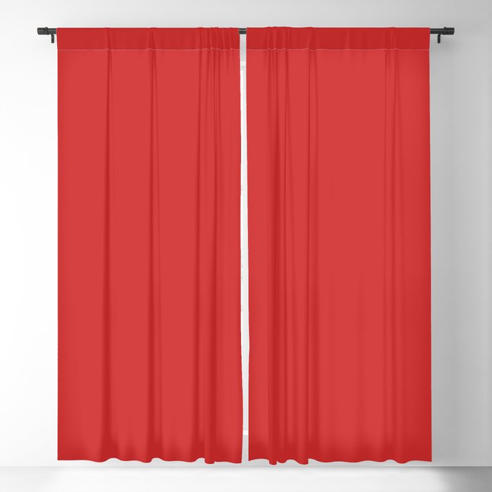 Exotic Red Blackout Curtain