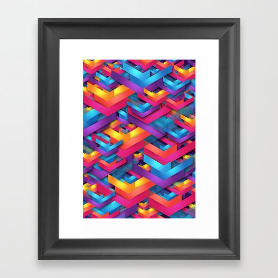 Own Luck Framed Art Print
