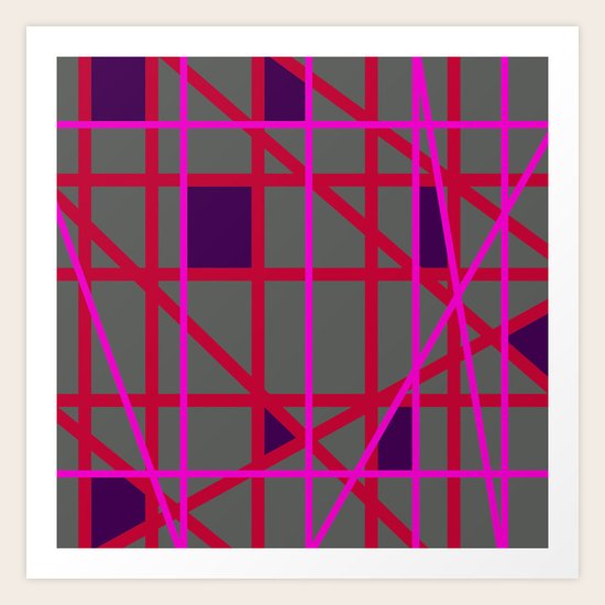 Abstract RF Art Print